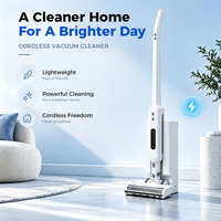 Aspirateur sans fil TEENDOW V17 PRO MAX 19Kpa avec moteur sans balais, station de vidage automatique et filtre HEPA, aspirateur à main pour la maison