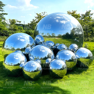 Inflatable Metallic <b>Ball</b> Decorative <b>Mirror</b> Balloons Big Shiny <b>Balls</b> Customized Decorative Inflatable Iridescent <b>Mirror</b> <b>Balls</b> Gia - Product Image 3