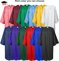 2025 usine Source personnalisé de haute qualité prix bas en gros adulte robe de graduation et casquette robes académiques