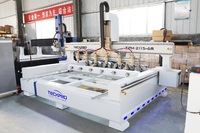Six broches 3D sculpture sur bois Machine rotative 4 axes multi-tête CNC routeur pour armoires en bois canapé chaise Table