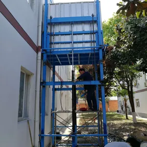 Mezzanine Vertical hidráulico, elevador de carga, 1 año de garantía, 1000kg, buen precio