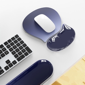 Custom Waterproof Silicone Gel Wrist Support Mousepads Gel <b>Ergonomic</b> <b>Mouse</b> <b>Pad</b> with Wrist Rest for Office Gaming - Product Image 1