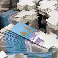 Boîte cadeau de Noël pour fruits avec papier kraft et matériaux recyclés - Taille personnalisable