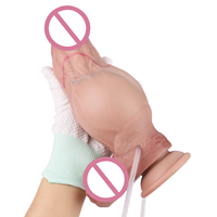 SXXY grand gode gonflable en Silicone prise de pénis jouets sexuels pour hommes femmes bout à bout développer gode de pompe en Silicone