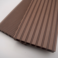 Planches de terrasse en WPC de haute qualité pour salle de sport de jardin en plein air-terrasse composite de style design moderne pour parquet