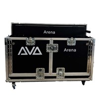 Flight case Arena pour console de contrôle DMX avec support pour ordinateur portable