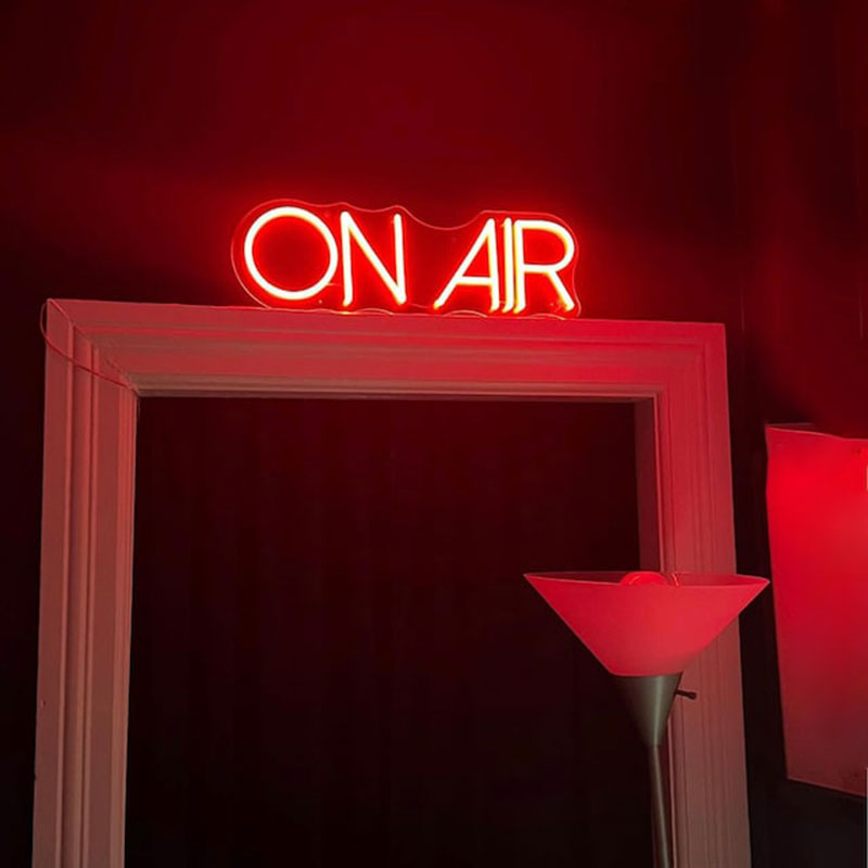 オンエアサイン | 壁取り付け可能 オンエアライトサイン | レコーディングスタジオライトと装飾 並行輸入