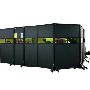 Pantallas de Protección Láser Nuevas de 0.795mx2.078m con Ventana de Visualización de Seguridad para Soldadura, Corte y Limpieza Láser en Industrias y Granjas - Product Image 4