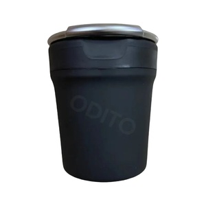 Cenicero de coche de plástico ABS de gama alta de venta directa de fábrica para modelos <span class=keywords><strong>Audi</strong></span> A1 <span class=keywords><strong>A2</strong></span> A3 A6 A4 Q2 Q3 Q5 A5 A7 Q7 accesorios de <span class=keywords><strong>Interior</strong></span> de coche - Product Image 2