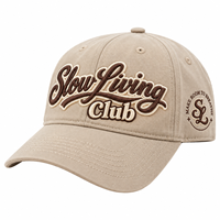 Casquettes de baseball unisexes en sergé de coton de haute qualité, à six panneaux, avec visière incurvée, broderie personnalisée, vente en gros