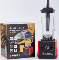 Mixeur multifonctionnel domestique FuFu Machine SILVER CREST, 1600W, boîtier en acier inoxydable, 5 vitesses, pour une tasse individuelle