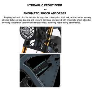 Gros grande puissance 1500W 41AH grande batterie au lithium cyclomoteur Ebike électrique tout terrain nouveau E <span class=keywords><strong>Vintage</strong></span> moto Sport USA entrepôt - Product Image 4