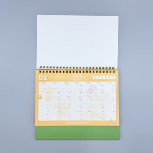 2026 High Quality Customized Size Offset Paper &amp; Cardboard Desk Calendar with Hot Stamping and <strong>Full</strong> Coloring - Product Image 3