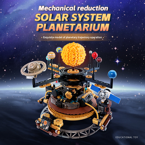 Set di Costruzioni Creative Fai-da-te 2026: Modellino del Sistema Solare e Pianeti, Giocattolo Decorativo per Bambini - Product Image 2