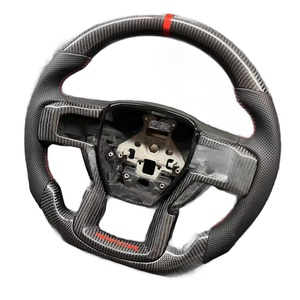 พวงมาลัยคาร์บอนไฟเบอร์สำหรับรถฟอร์ด แร็ปเตอร์ F150 F350 อะไหล่รถยนต์ขายส่ง - Product Image 1