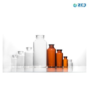 Clear Glass Injection Vial [6ml] Type I Borosilicate Pharmaceutical Vial with Crimp Neck - Product Image 3