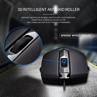 Ratón Óptico USB Ergonómico para Juegos, 3D, con Cable, Económico, para Hogar, Oficina, Portátil, PC de Escritorio, en Stock