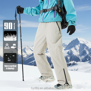 Pantalones de Senderismo para Exteriores, 90% Plumón de <span class=keywords><strong>Pato</strong></span>, Cálidos y Aislantes, Pantalones de Montañismo Resistentes al Viento e Impermeables, Unisex, Cómodos Pantalones de Esquí - Product Image 3