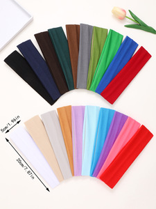 Fasce <span class=keywords><strong>per</strong></span> <span class=keywords><strong>Capelli</strong></span> Sportive Bestseller in Tinta Unita ad Alta Elasticità, Assorbenti <span class=keywords><strong>per</strong></span> Yoga, <span class=keywords><strong>Accessori</strong></span> <span class=keywords><strong>per</strong></span> Donne - Product Image 4