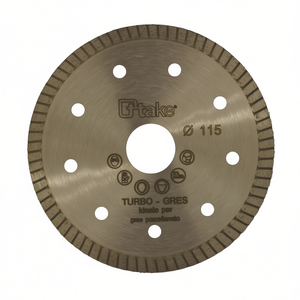 Lame diamantée Turbo Gres 115 mm, épaisseur 1,2 mm, pour la découpe de carreaux en porcelaine - Product Image 2