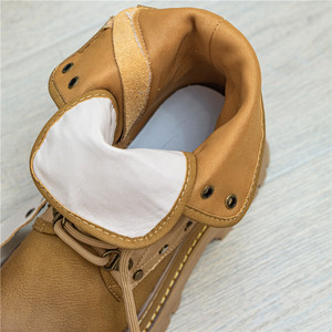 Botas Sofisticadas de Cuero Vacuno para Mujer, Diseño Impermeable con Cremallera Lateral para Desplazamientos al Trabajo y Exploración Urbana - Product Image 6