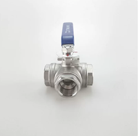 Vannes à boisseau sphérique manuelles en acier inoxydable 304/316 filetées BSP BSPT G pour l'eau OEM