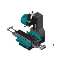 Centro de Mecanizado Vertical CNC de Alta Eficiencia con un Solo Husillo TSV-1160, Controlador CNC Automático de Alta Resistencia para Máquinas de Metal