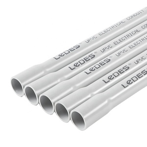 Tubería Rígida de <span class=keywords><strong>PVC</strong></span> Resistente a los Rayos UV para Cableado Eléctrico, Conducto Eléctrico de 32 <span class=keywords><strong>mm</strong></span> y 50 <span class=keywords><strong>mm</strong></span>, Tubos de Plástico Resistentes para Instalaciones Eléctricas - Product Image 4