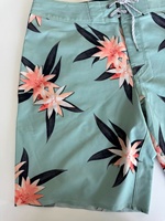 Shorts de bain pour hommes en tissu peigné de haute qualité, Spandex/Polyester, simple couche, taille élastique, respirants, séchage rapide