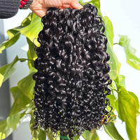 Cheveux humains vietnamiens au crochet légers et volumineux, pré-séparés, sans nœuds, effet boucles rebondissantes, type Miracle Knots