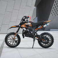 Vente en gros de motos tout-terrain 49cc à 2 temps, moteur haute puissance, noir, homologuées pour la route, tous modèles