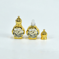 Flacon de parfum de créateur 10 ml, flacon en verre Attar, bouchon à vis professionnel, flacon de parfum vide de luxe, personnalisé