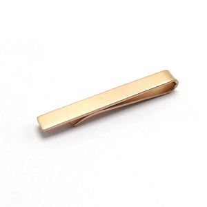 Pinza de Corbata Personalizada para Hombre, de Acero Inoxidable, Chapada en Oro al Vacío, Accesorio de Moda, Botones de Corbata - Product Image 4