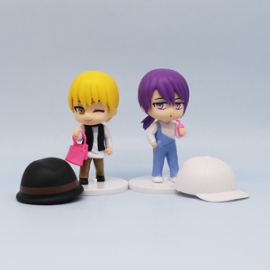7 pièces en plastique Anime Figure ensemble figurines de basket-ball de Kuroko PVC Anime Figura modèle jouet 10CM Mini Statue Kuroko pas de panier Figurine - Product Image 4