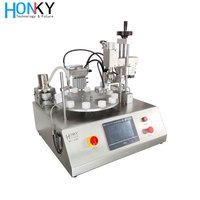 Máquina de Llenado de Botellas de Alta Velocidad para Tubos Criogénicos, Semiautomática con Componentes PLC para Llenado de Productos Químicos y Aceites
