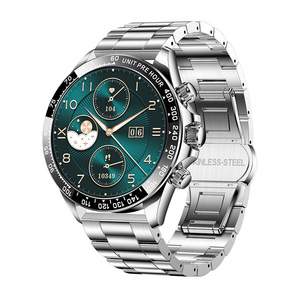 Cao cấp phong cách kinh doanh của người đàn ông thông minh đồng hồ 1.43 inch HD AMOLED Màn hình BT cuộc gọi âm nhạc Máy nghe nhạc <span class=keywords><strong>Heart</strong></span> <span class=keywords><strong>Rate</strong></span> <span class=keywords><strong>Monitor</strong></span> thông minh đồng hồ 2024 - Product Image 3