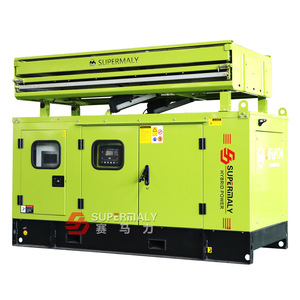 ระบบจัดเก็บพลังงานดีเซลแบบผสมผสาน Supermaly SHYDP14SD10 01 IP54 ระบบระบายความร้อนด้วยอากาศแบบไฮบริดกริด - Product Image 3