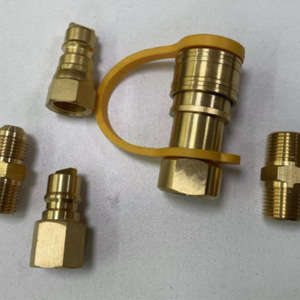 Conector Rápido Universal para Propano de 3/8 Pulgadas NPT para Parrilla Exterior, Cocina, Repostería, Barbacoa, Adaptador de Manguera de Gas Metálica - Product Image 2