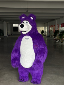 Costume da Mascotte Gonfiabile Arancione per Adulti per Feste e Carnevale <span class=keywords><strong>di</strong></span> Mardi Gras - Product Image 4
