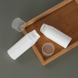 ขวดสุญญากาศขนาด 30 มล. 50 มล. 80 มล. 100 มล. 120 มล. พร้อมหัวปั๊มสำหรับบรรจุภัณฑ์เครื่องสำอาง ผลิตภัณฑ์ดูแลส่วนบุคคล หลอดพลาสติก วัสดุ PP - Product Image 3