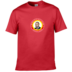เสื้อยืดฟรีไซส์ 120 แกรม สำหรับการรณรงค์หาเสียง ระบายอากาศได้ดี ผ้าฝ้าย คอกลม พิมพ์ลายดิจิทัล ดีไซน์ลายถัก - Product Image 1