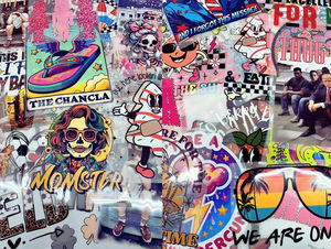 Transferts DTF de haute qualité, impression plastisol, autocollants de transfert thermique, designs DTF prêts à être pressés pour t-shirts - Product Image 5