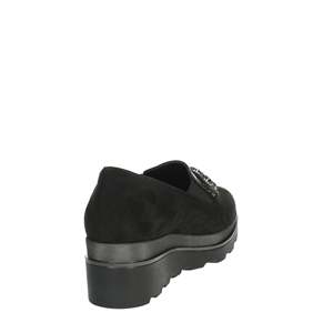 Mocassins pour femmes Flexistep, noirs, taille 36, plateforme, chaussures plates - Product Image 3