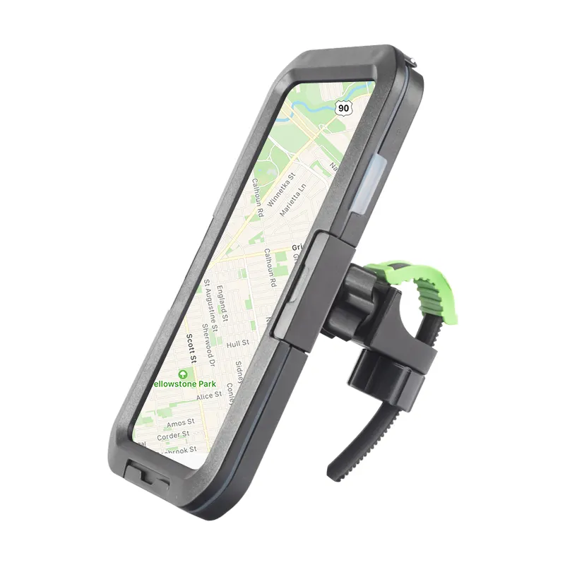 Suporte universal inteligente para motocicleta, capa ajustável de celular para moto e bicicleta, à prova d'água