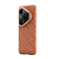 Étui de protection pour Huawei P70 Pro de KAOU, design alphabet de luxe, dissipation thermique de 20%, ultra-fin, antichoc, charge sans fil