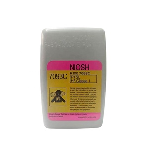 Filtre à cartouche P100 avec fluorure d'hydrogène et niveau de nuisance Vapeur organique et gaz acide 7093C - Product Image 1