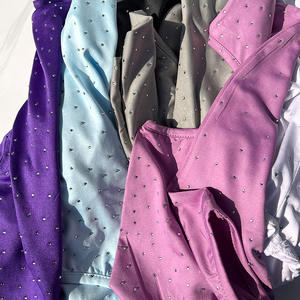 <span class=keywords><strong>Masque</strong></span> de cagoule à paillettes scintillantes avec strass pour le cyclisme et la moto Hip Hop de créateur avec logo personnalisé - Product Image 2