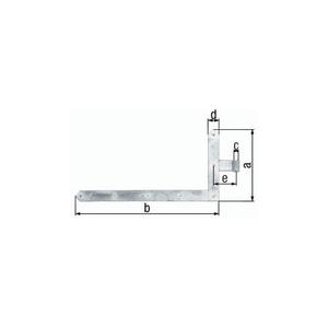 Gah Alberts บานพับประตู60มม. - Product Image 1