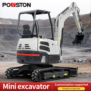 Spedizione Gratuita, Escavatore Cingolato Mini Powston 2t 1.5 Tonnellate con Motore Yanmar, Alta Potenza di Scavo per Uso Agricolo, Piccolo Escavatore - Product Image 3