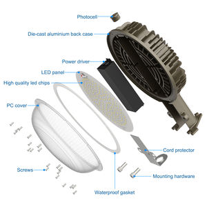Lámpara de Pared LED para Exteriores, Lámpara de Pared para Escaleras, Pasillos, Patio, Impermeable, Creativa, 150W 80W 50W, Lámpara de Pared LED ETL DLC - Product Image 5